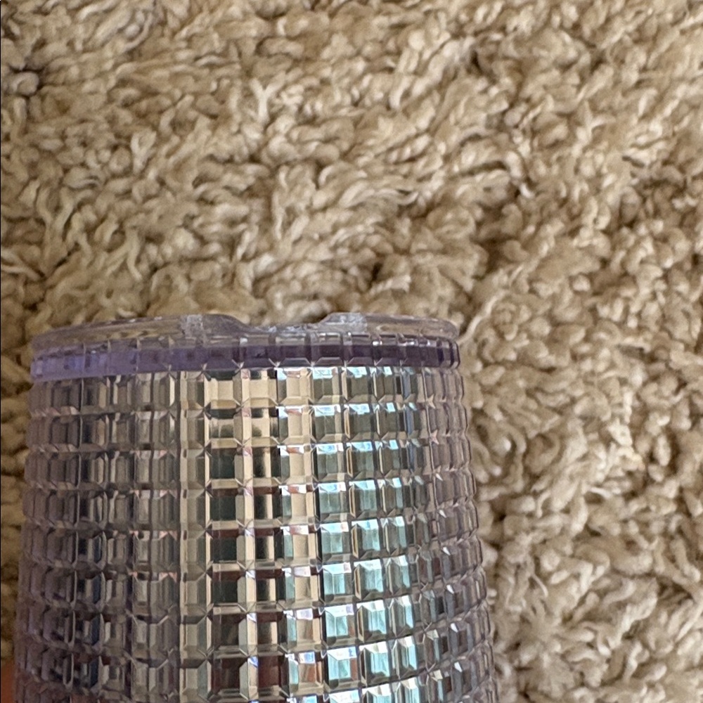 Starbucks Silver Grid Tumbler - Picture 4 of 4